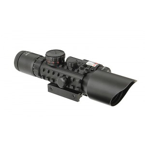 Прицел оптический (реплика) Scope 3-10x40E with laser [ACM]